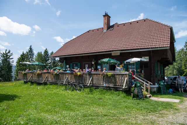 Das Schutzhaus am Hochanger