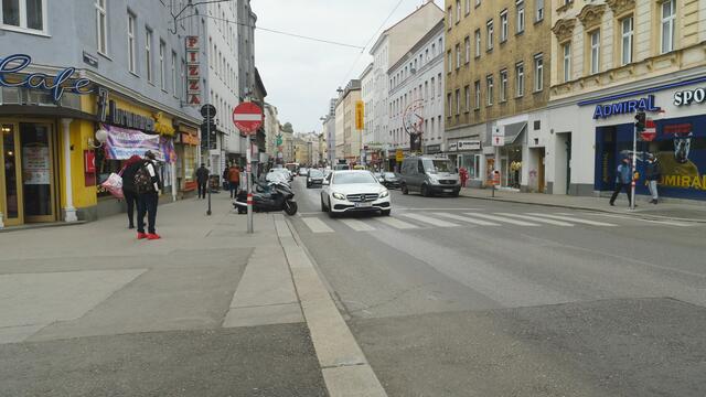Seit März zanken sich die Bezirksparteien um die Neugestaltung der Reinprechtsdorfer Straße. | Foto: Maximilian Spitzauer
