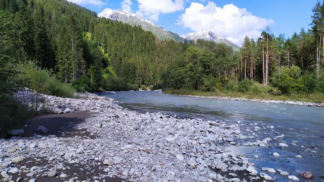 Die beeindruckende Naturlandschaft des Lechtals erlebte Aina Geber am "Lechweg". | Foto: Aina Geber