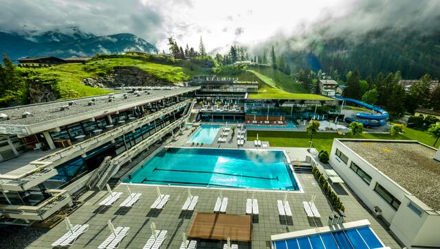Ruhetherme ist alkuell das richtige Wort für die Themenlandschaft in Salzburg.