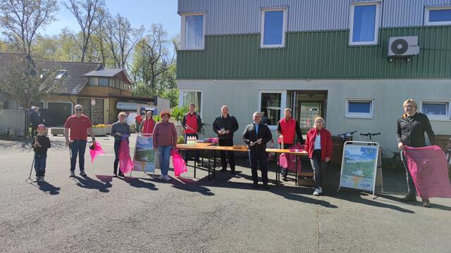 Auch Bürgermeister Gerald Wonner und sein Team waren im Gemeindegebiet unterwegs.