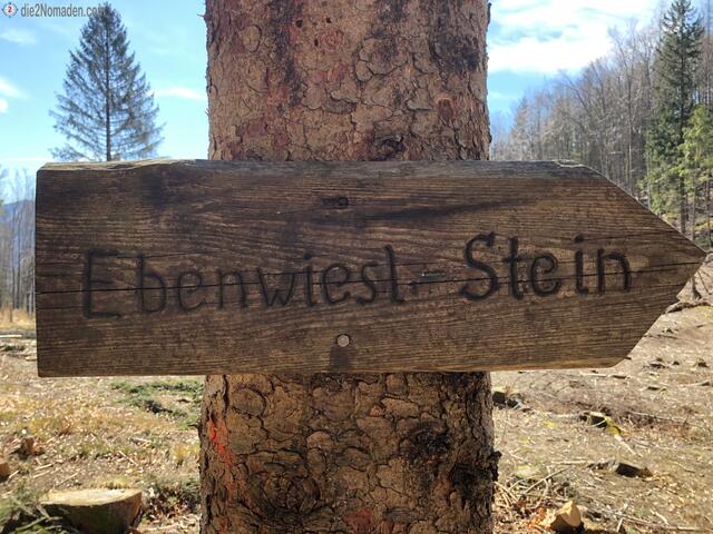 Wegweiser zum Gipfelkreuz | Foto: die2Nomaden.com