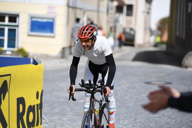Reinhard Wohlfahrt bei der Zieleinfahrt in Niederösterreich RAN 2021 | Foto: (c) Alfred Nevsimal