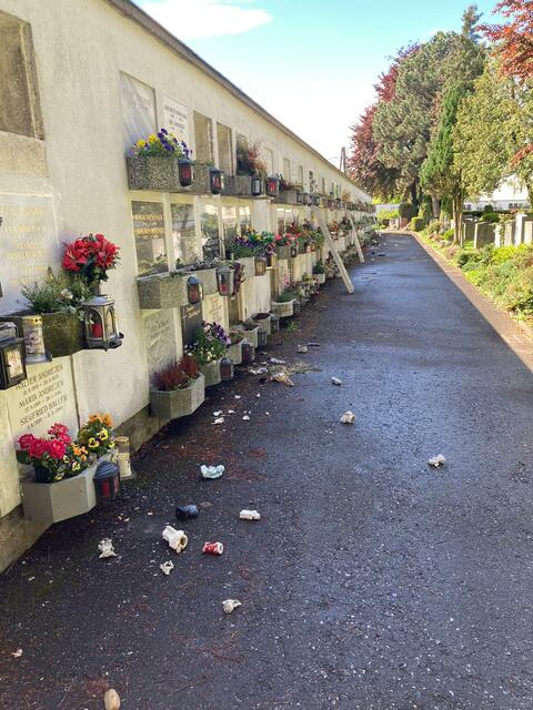 Nach dem Grabschänder wird noch eifrig gesucht. | Foto: LPD Steiermark