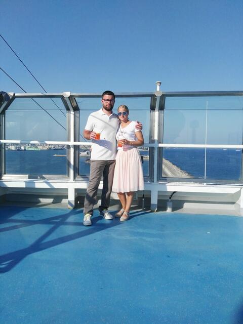 Endlich wieder Urlaub auf dem Schiff genießen. (c) Brechelmacher