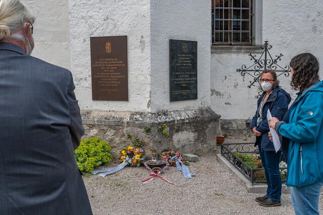 Kürzlich fand in Spital am Pyhrn eine Corona-konforme Gedenkfeier für die Kinder statt. | Foto: Jack Hajes