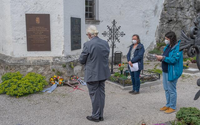 Kürzlich fand in Spital am Pyhrn eine Corona-konforme Gedenkfeier für die Kinder statt. | Foto: Jack Hajes
