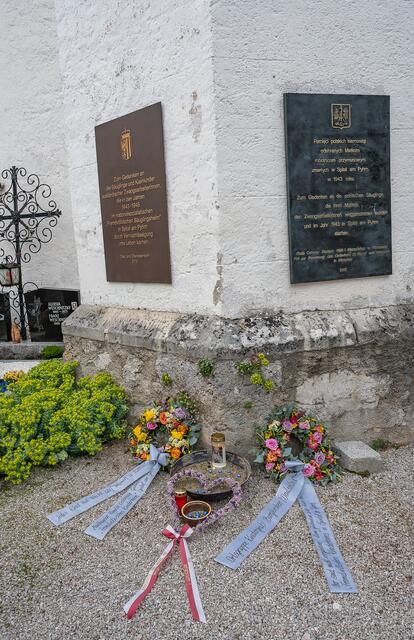 Kürzlich fand in Spital am Pyhrn eine Corona-konforme Gedenkfeier für die Kinder statt. | Foto: Jack Hajes