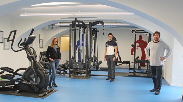 Das Jugendzentrum hat ab sofort auch einen eigenen Fitnessraum.