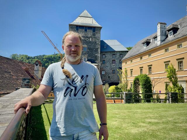 Auf der Burg Deutschlandsberg hält Markus Schimpl am 29. und 30. Juni seine erste Sicherheitskonferenz für Unternehmen ab. | Foto: Michl