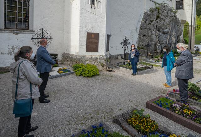 Kürzlich fand in Spital am Pyhrn eine Corona-konforme Gedenkfeier für die Kinder statt. | Foto: Jack Hajes