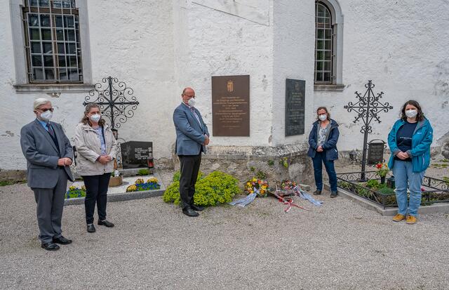 Kürzlich fand in Spital am Pyhrn eine Corona-konforme Gedenkfeier für die Kinder statt. | Foto: Jack Hajes
