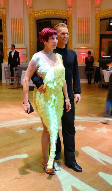 Greta und Peter nach einem erfolgreichen Finale. | Foto: Peter Erlbeck via Facebook. 