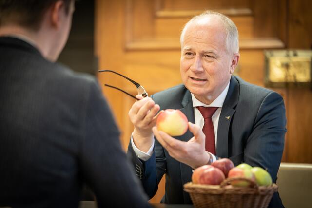 Verlässlichkeit, Ernährungssicherheit: Das will Hans Seitinger mit der steirischen Landwirtschaft erreichen. | Foto: Lebensressort/Streibl