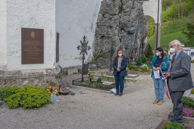 Kürzlich fand in Spital am Pyhrn eine Corona-konforme Gedenkfeier für die Kinder statt. | Foto: Jack Hajes