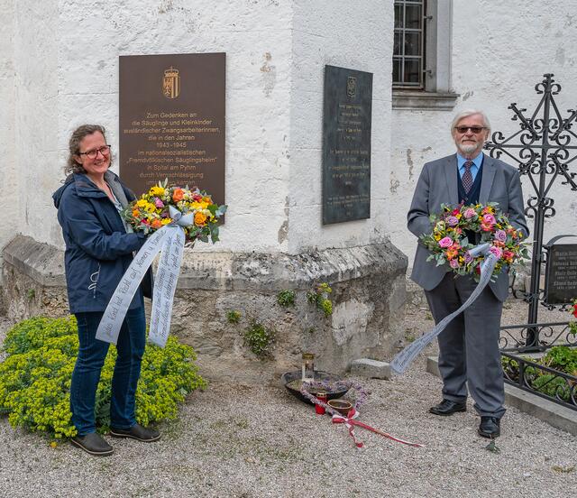 Kürzlich fand in Spital am Pyhrn eine Corona-konforme Gedenkfeier für die Kinder statt. | Foto: Jack Hajes