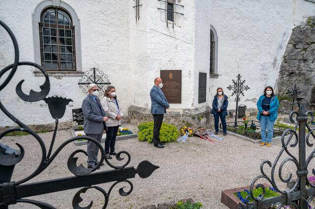 Kürzlich fand in Spital am Pyhrn eine Corona-konforme Gedenkfeier für die Kinder statt. | Foto: Jack Hajes
