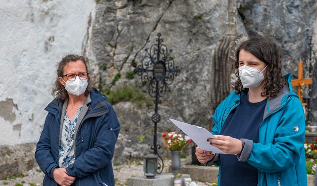 Kürzlich fand in Spital am Pyhrn eine Corona-konforme Gedenkfeier für die Kinder statt. | Foto: Jack Hajes