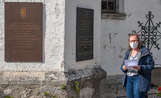 Kürzlich fand in Spital am Pyhrn eine Corona-konforme Gedenkfeier für die Kinder statt. | Foto: Jack Hajes