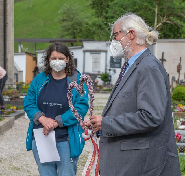Kürzlich fand in Spital am Pyhrn eine Corona-konforme Gedenkfeier für die Kinder statt. | Foto: Jack Hajes
