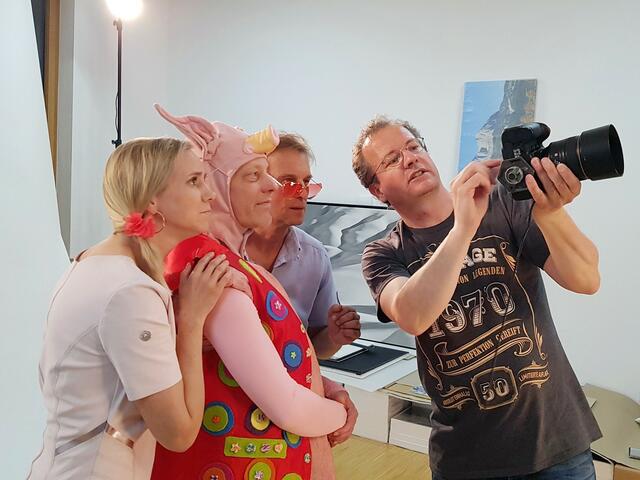 Es wird bunt beim Sommertheater.