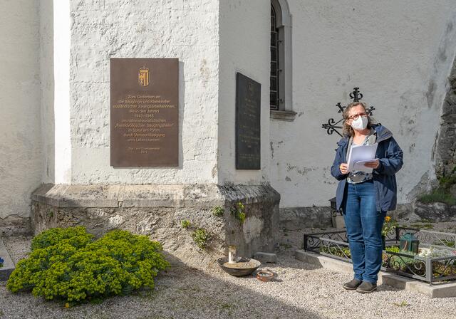 Kürzlich fand in Spital am Pyhrn eine Corona-konforme Gedenkfeier für die Kinder statt. | Foto: Jack Hajes
