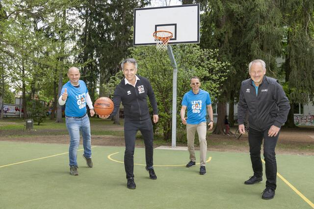 Let's Go: Molnar, Hohensinner, Hirner, Rajakovics (v.l.) | Foto: Foto Fischer