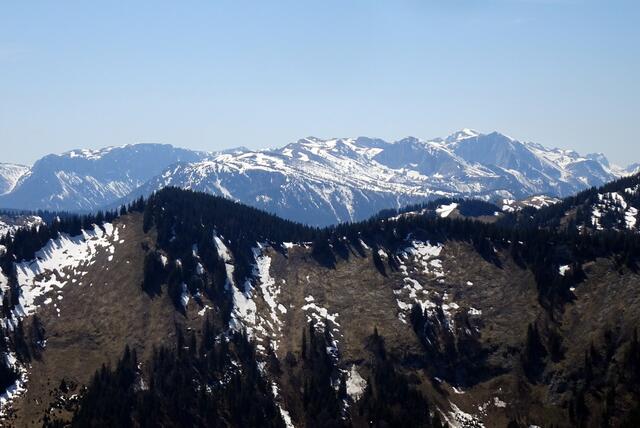 Der Hochschwab ist zum Angreifen nahe.