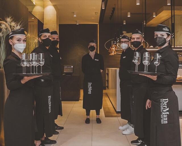 Selbstverständlich werden auch von der MANNschaft alle Maßnahmen befolgt | Foto: DerMANN