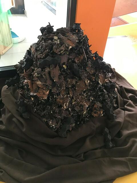 In der Ausstellung im Kindergarten Draßburg-Baumgarten ist auch ein Ameisenhügel zu sehen. | Foto: Kiga Draßburg-Baumgarten