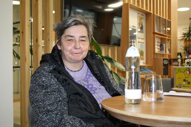 Monika Hoffmannn genoss eine  Pause im Stadtcafe | Foto: RMK