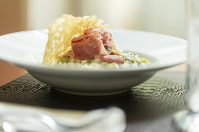 Risotto mit zweierlei Spargel... | Foto: Klaus Pressberger