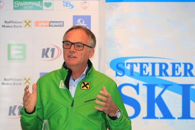 Steirerski-Präsident Karl Schmidhofer könnte neuer ÖSV-Präsident werden. | Foto: GEPA pictures