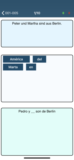 Unser App-Tipp der Woche "50 Sprachen – 50 languages" ist eine App bei der man spielerisch in eine neue Sprache eintauchen kann. Die App ist für IOS und Android kostenlos. | Foto: Screenshot