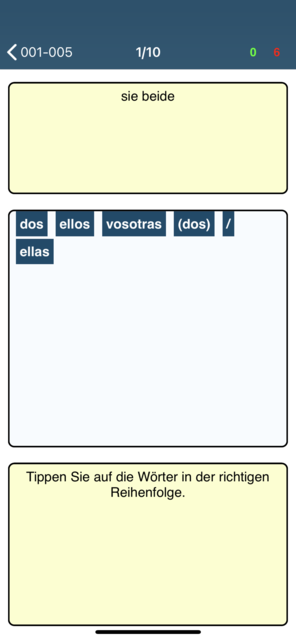 Unser App-Tipp der Woche "50 Sprachen – 50 languages" ist eine App bei der man spielerisch in eine neue Sprache eintauchen kann. Die App ist für IOS und Android kostenlos. | Foto: Screenshot