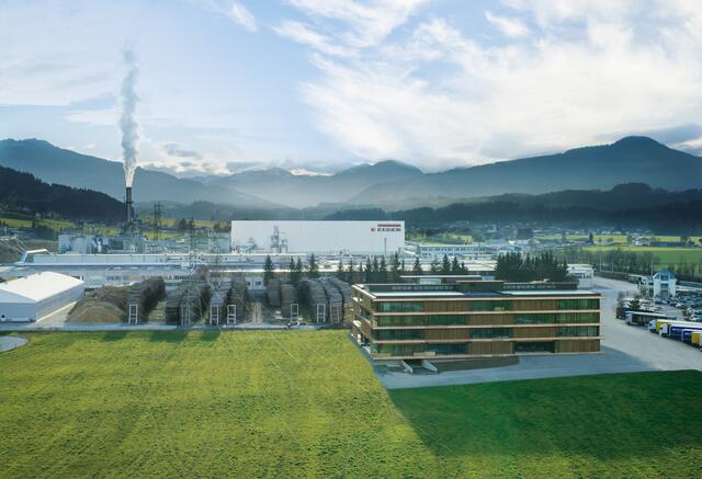 Das St. Johanner Stammwerk wird weiter ausgebaut. | Foto: Egger Gruppe