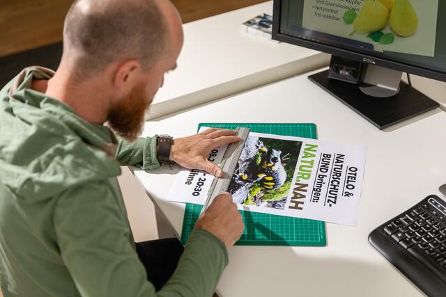 Markus Barth: Selbstständiger Grafiker und Obstbaumschneider in Neumarkt.  | Foto: Loucaz Steinherr
