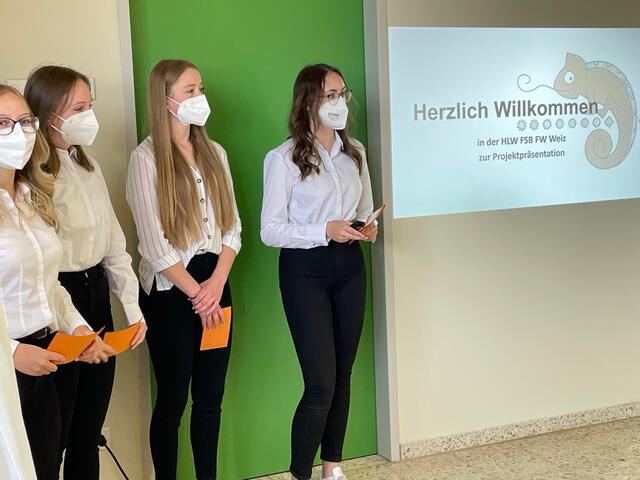 Die Projektarbeit der HLW FSB FW Weiz wurde fertiggestellt.