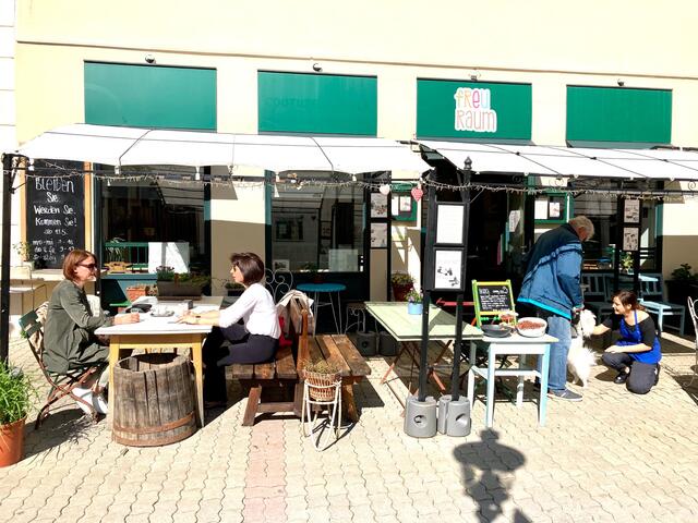 Auch der FreuRaum freute sich über alle erschienenen Gäste und hofft auf mehr Besucher bei Schönwetter. | Foto: FreuRaum