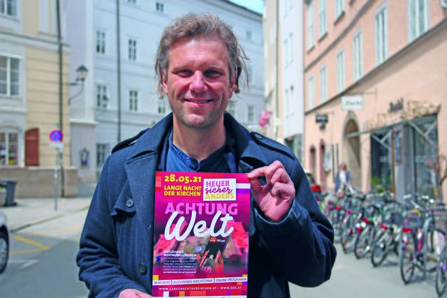 Johannes Wiedecke ist für das Programm der "Langen Nacht der Kirchen" zuständig.  | Foto: EDS