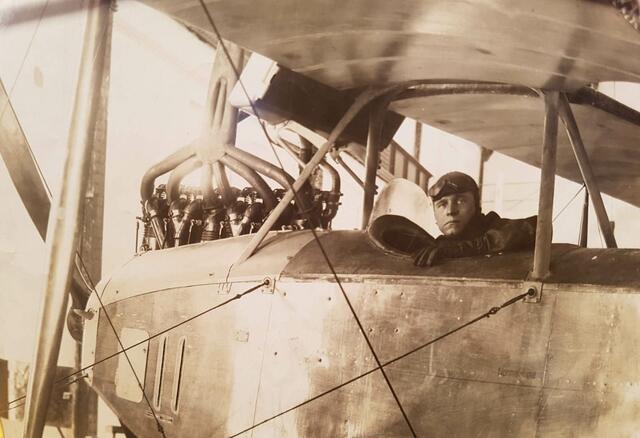 Pilot Karl Miller aus Insnbruck | Foto: Sammlung Albrich