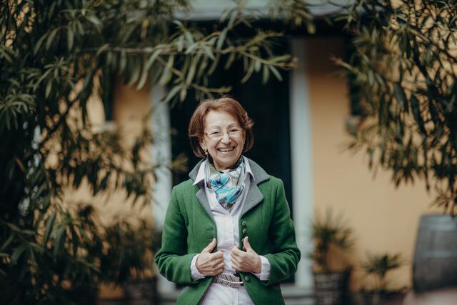 Christine Saahs ist Senior-Chef des Nikolaihofes.  | Foto: BBNÖ/Androsevic