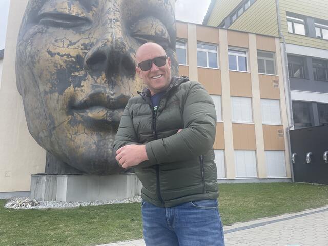 Eduard Egger aus Tamsweg, ein Mann mit gutem Humor.