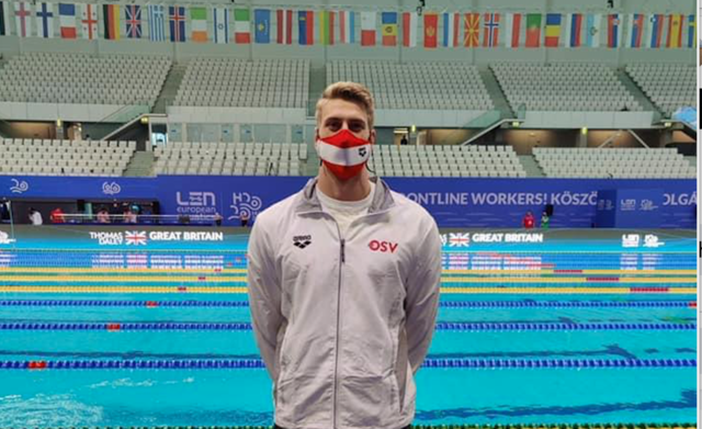 Sport/Schwimmen Heiko Gigler mit richtig gutem EMAuftritt Spittal