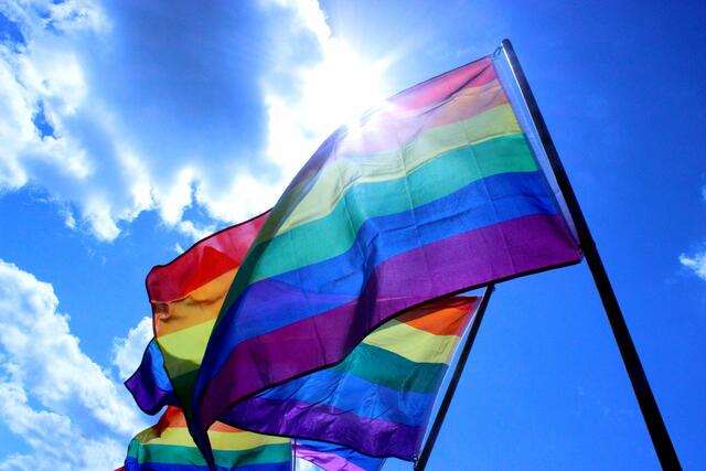 Am 26. Juni werden wieder die Regenbogenfahnen gehisst. | Foto: HOSI Linz