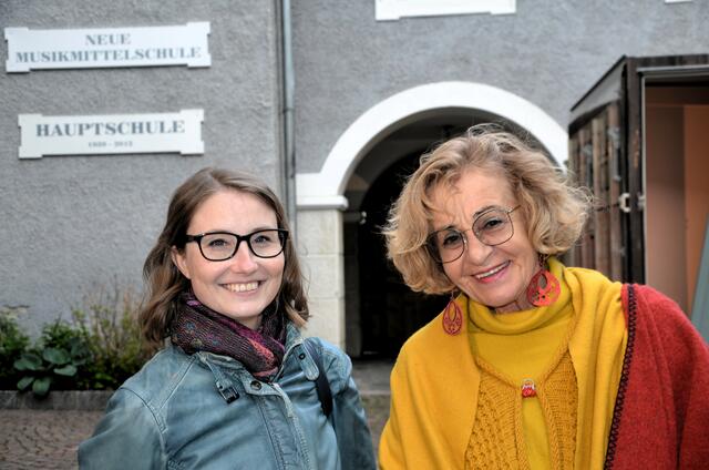 Vorstandsmitglied Verena Niedermüller und Gründungsmitglied Margarete Miklautz von BPW
