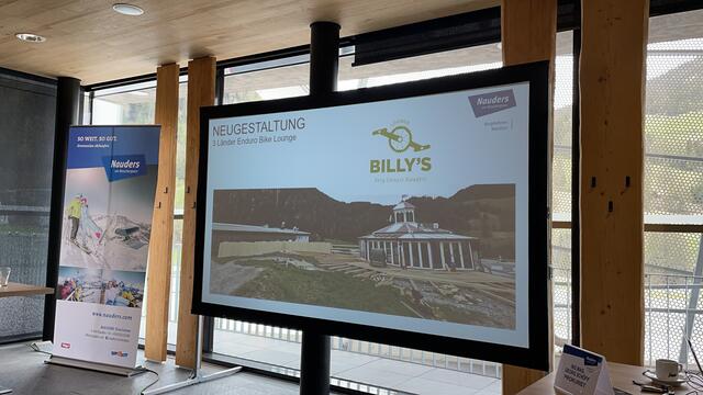 "Billy's" wird zur 3-Länder-Enduro Bike Lounge