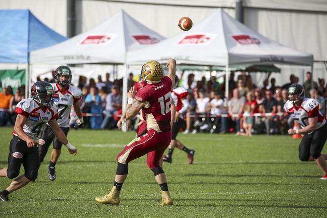 Die Telfs Patriots laufen am Samstag, 22. Mai, 18:00 Uhr, vor heimischem Publikum beim SportZentrum Telfs gegen die Carinthian Lions aufs Feld.