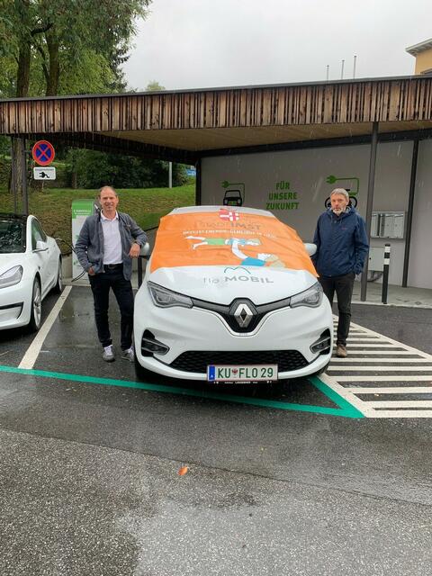  Umweltreferent Norbert Praxmarer (l.) und „e5 Teamleiter Herbert Hafele“. | Foto: Stadt Imst