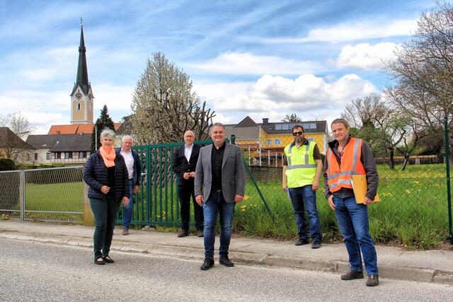 Martina Wadl , Josef Preuer , Dieter Stadlbauer , Anton Geister  , Thomas Jechsmayr, Wolfgang Hackl. | Foto: Stadtwerke/Permoser